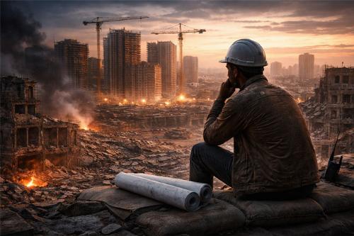 جنگ و صنعت ساختمان