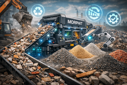 تولید مصالح ساختمانی از زباله بدون تفکیک اولیه